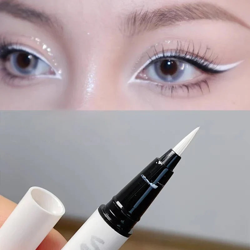 Add a touch of winter to your eyes and move forward into total whiteness