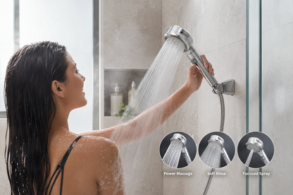 3-Mode Water-Saving Shower Head