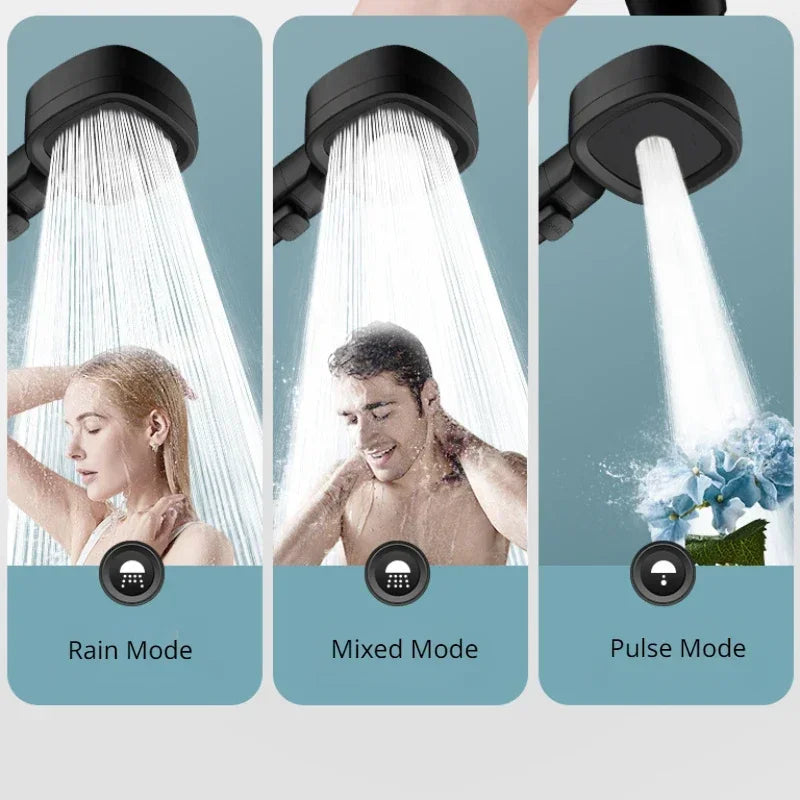 3-Mode Water-Saving Shower Head